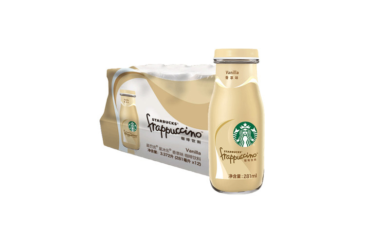 STARBUCK VANILLA FRAPPUCINO 281ML 12BOTTLES